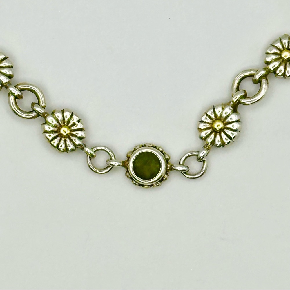 Lagos Two Tone Daisy Link Bracelet RARE - Picture 2 of 6